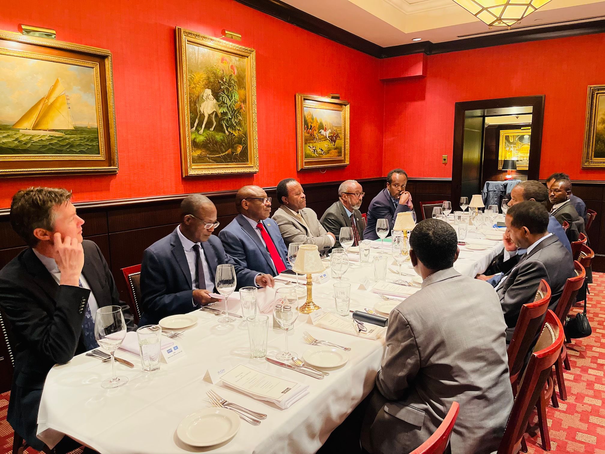 Un Somalia Mission And Iom Regional Director Hosted A Luncheon For Eastern African Ambassadors To 4049